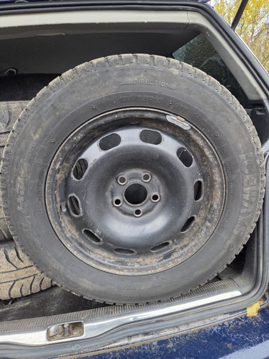 Диски 5x100 з резиною 195/65/R15 зимня