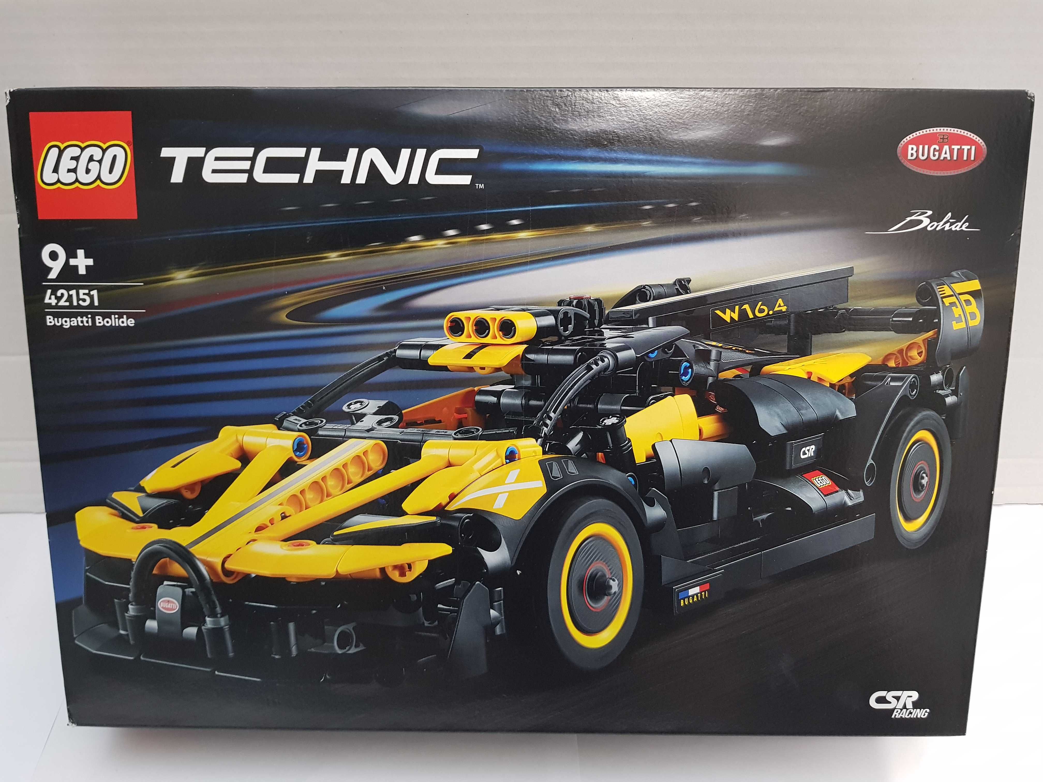 Auto LEGO Technic klocki Bugatti bolid 42151 samochod Nowy