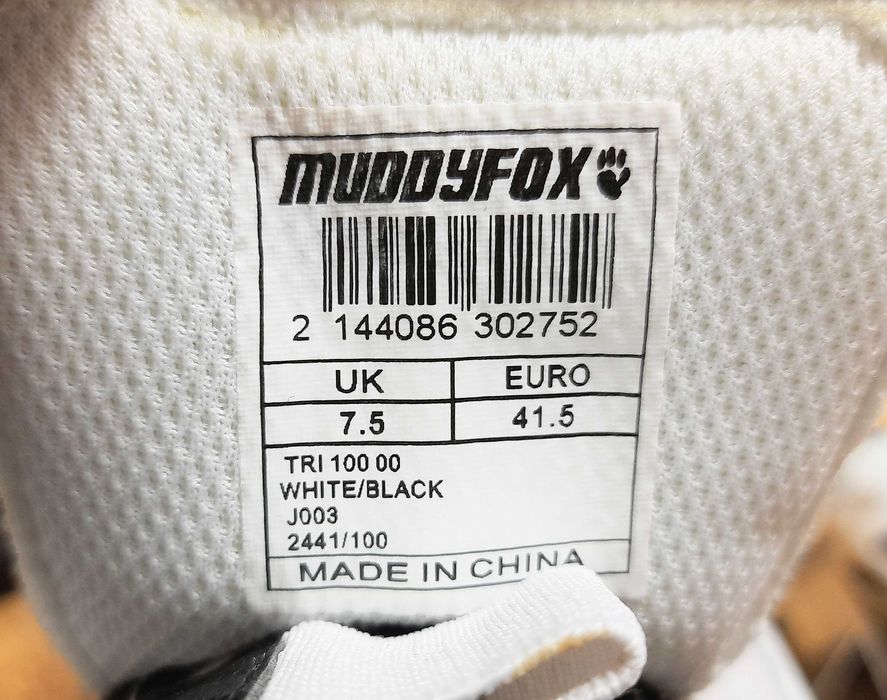 Muddyfox TRI 100 41,5р. велосипедні туфлі велотуфлі шоссе мтб