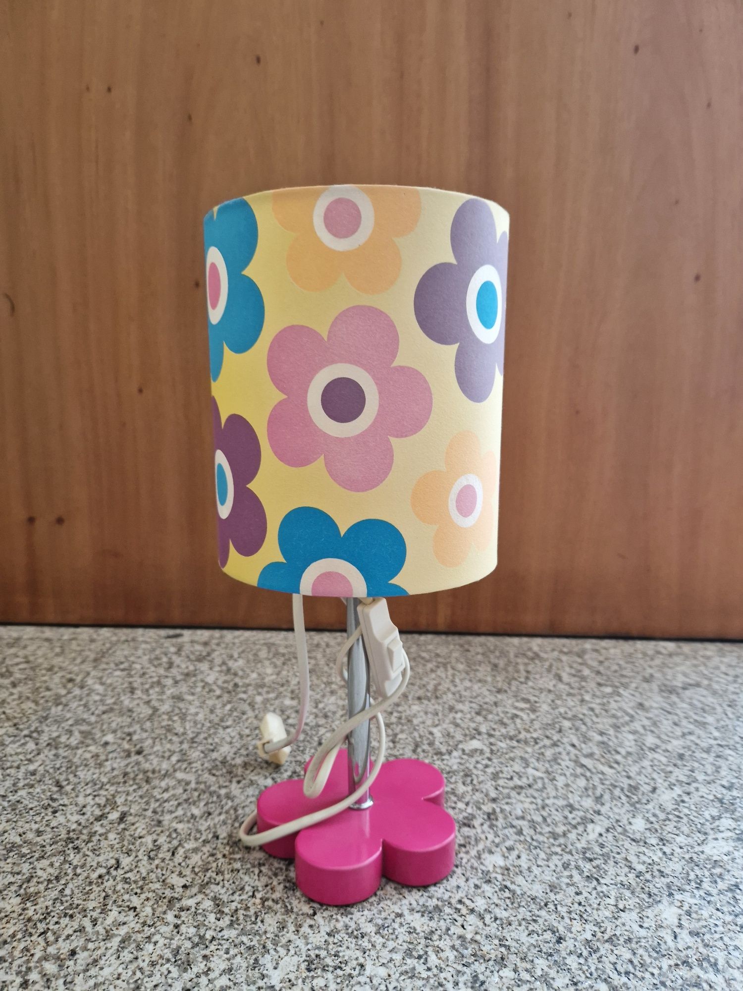 Candeeiro de mesa de cabeceira infantil