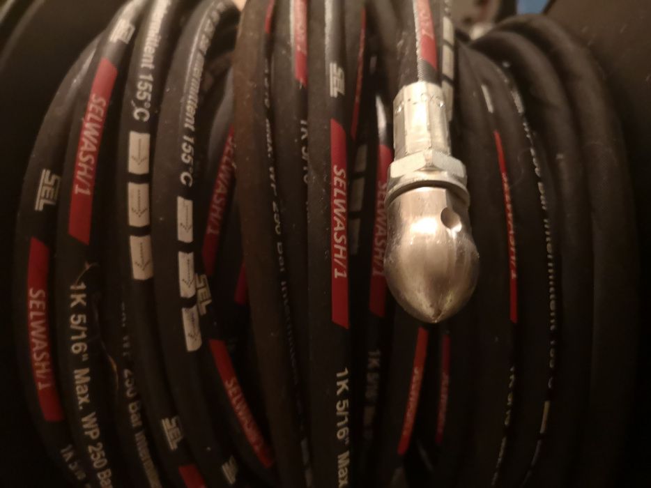 Hydraulik wuko 300bar udrażnianie rur Sochaczew
