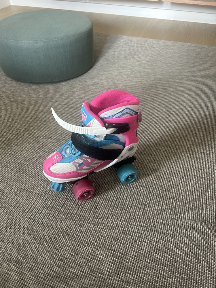 Patins de 4 rodas  ajustaveis do 35-39