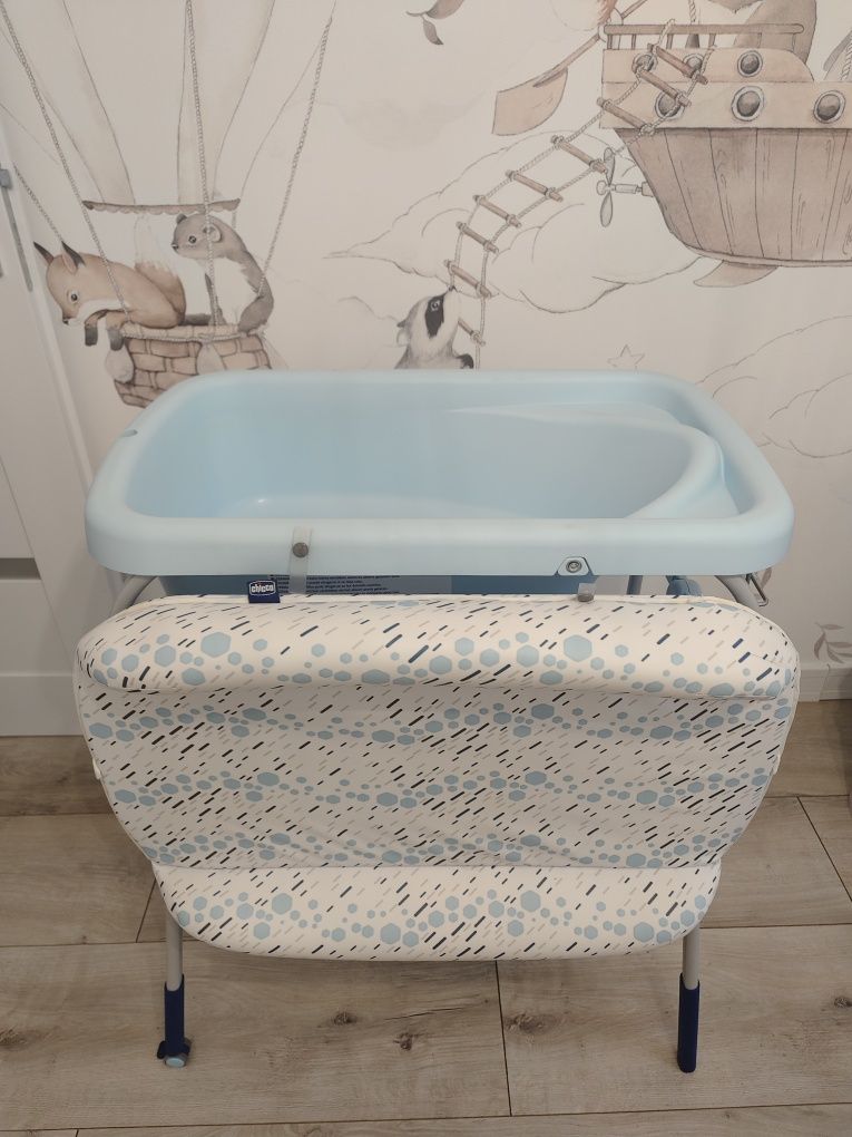 Wanienka Chicco Cuddle & Bubble z przewijakiem – stan bardzo dobry