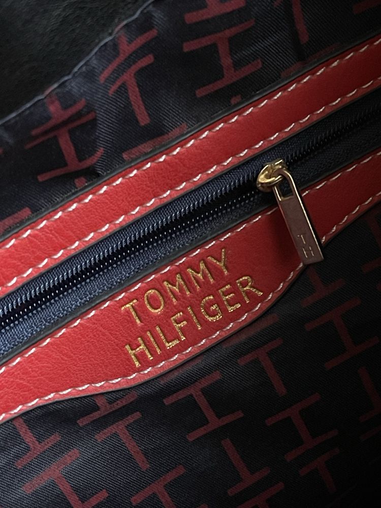 Рюкзак Tommy Helfiger Томмі Хельфігер синій Томми Хельфигер сумка