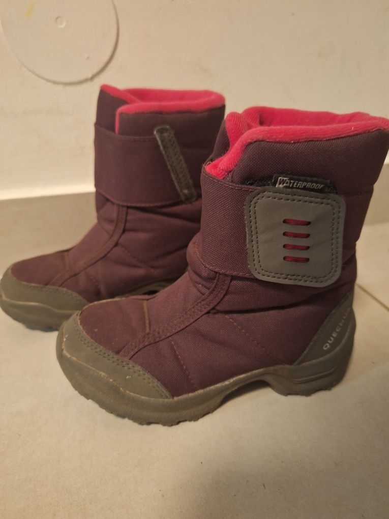 Śniegowce buty zimowe ciepłe r. 28 decathlon