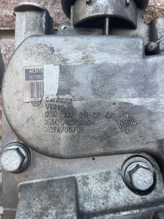 Кришка захисту грм volkswagen golf 1.4 tsi CAXA