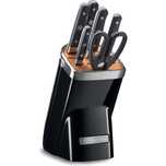 Nowy blok z nożami KitchenAid Okazja czarny.
