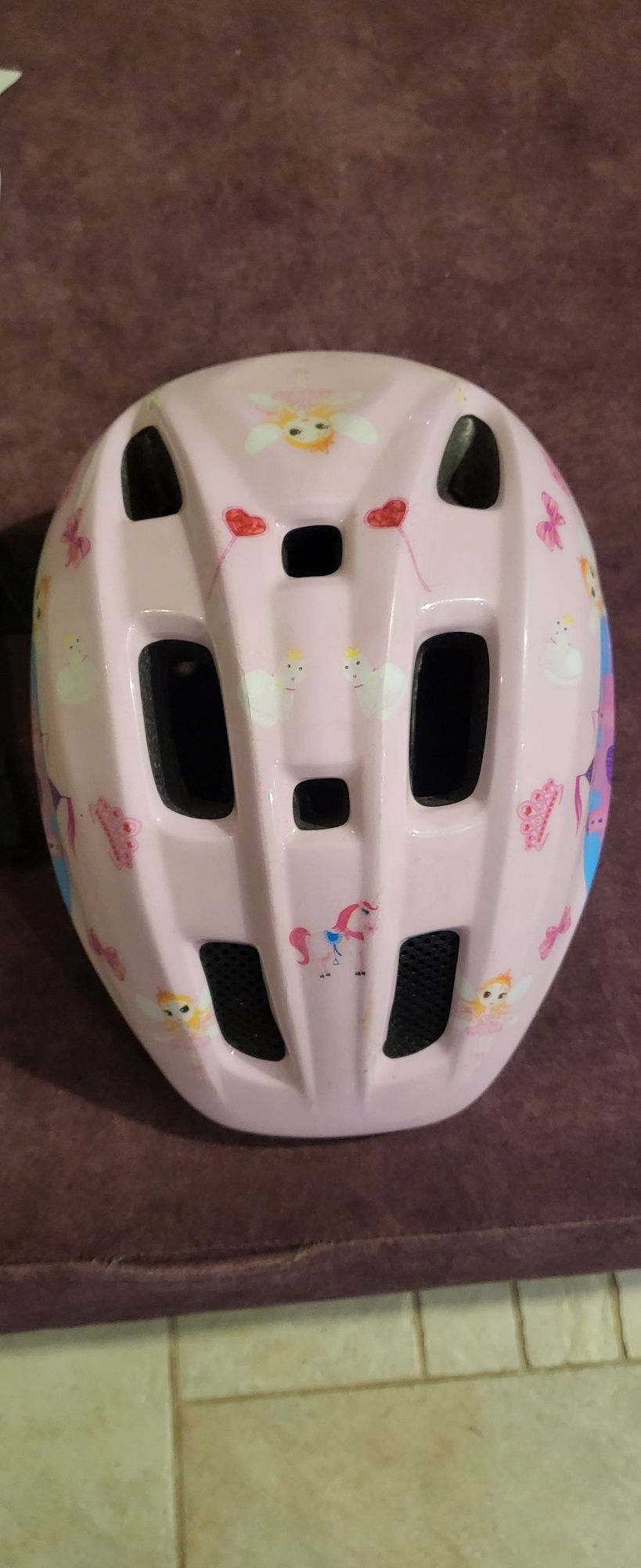 Kask dla dziewczynki