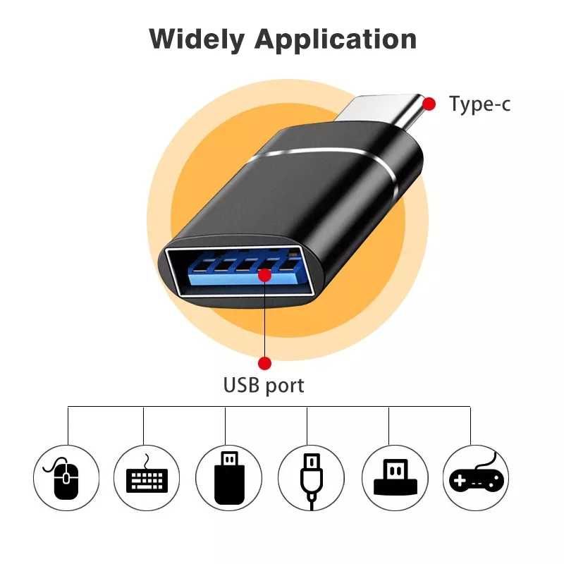 Перехідник Type C на USB 3.0 adapter (адаптер)