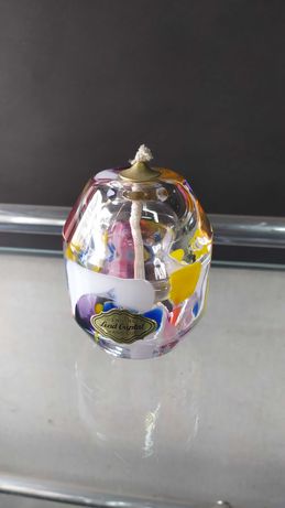 Kryształ kolorowa lampka oliwna