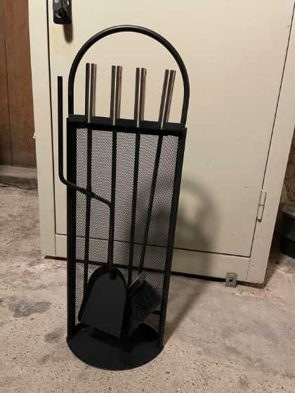 Кований набір для каміну