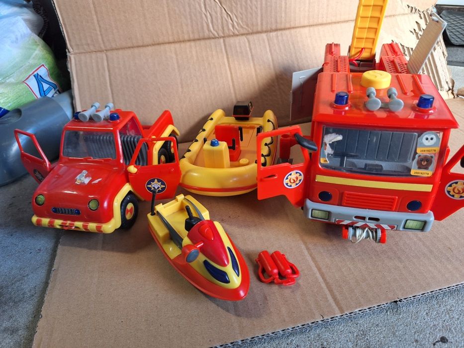 Zestaw pojazdów Strażak SAM