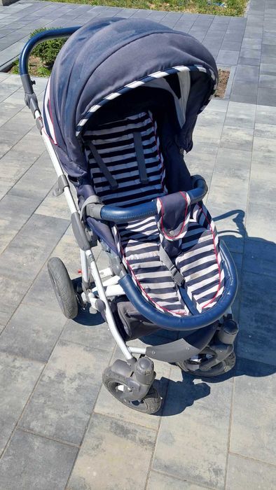 Wózek spacerowy tako marine 3w1 + baza ISOFIX