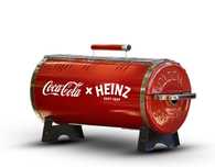 grill węglowy coca cola Heinz nowy