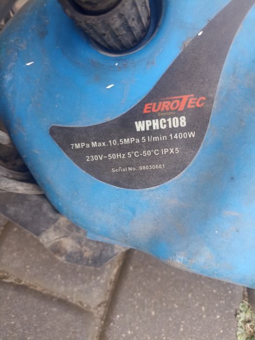 Myjka ciśnieniowa Eurotec nie Karcher