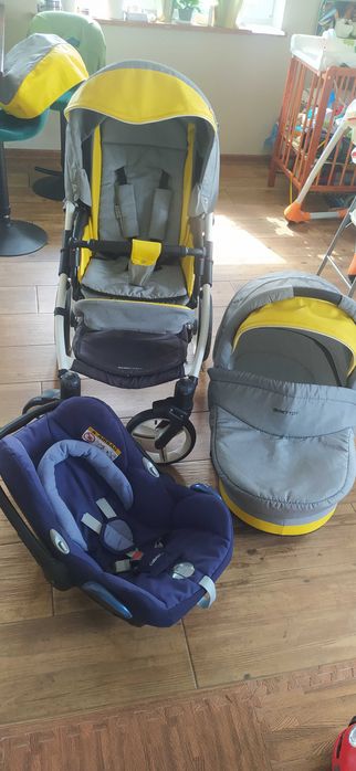 Wózek 3w1 bebetto luca s-line