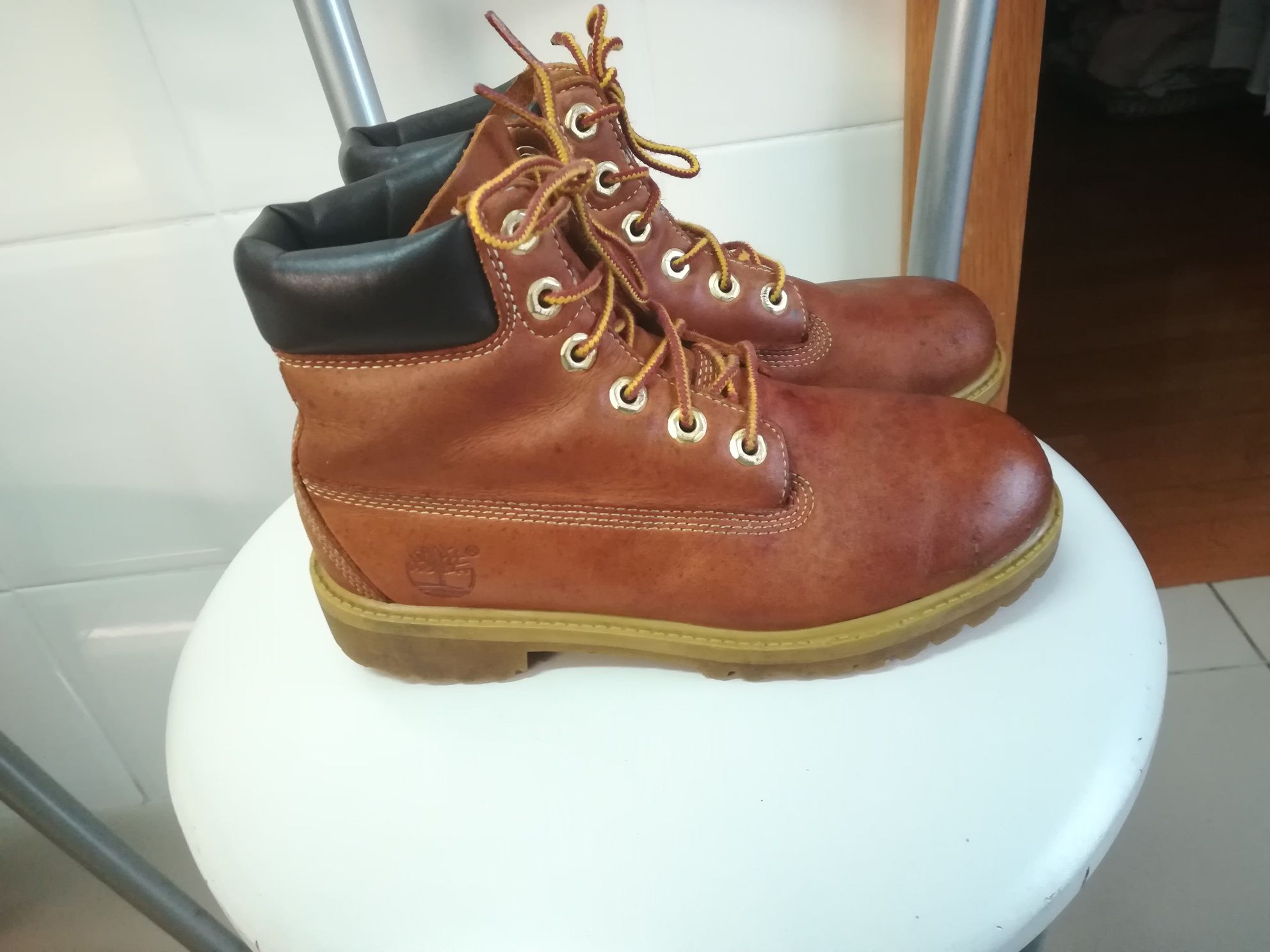 botas criança da timberland