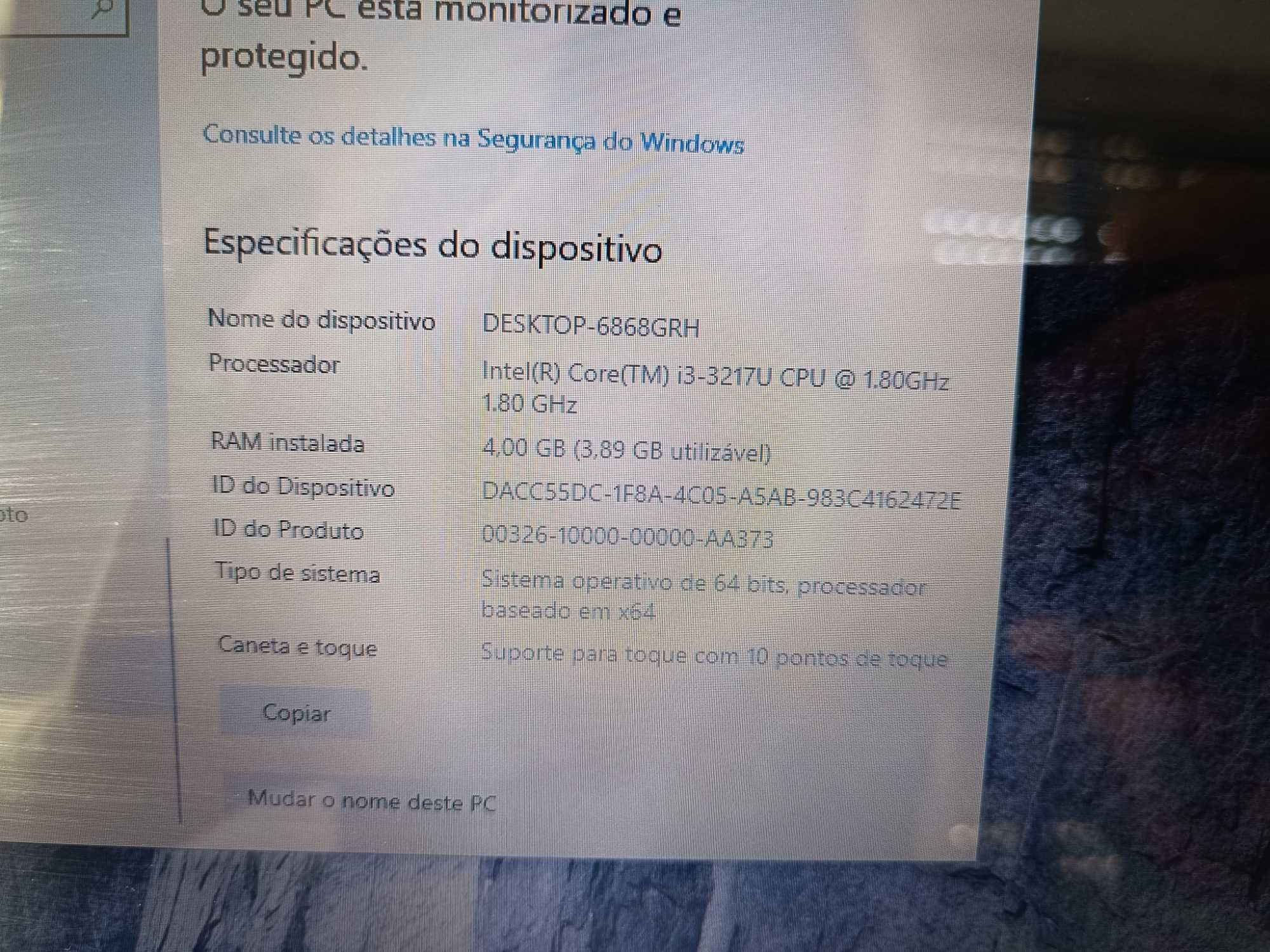 Computador ASUS Core i3