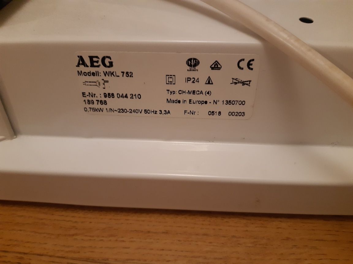 Grzejnik AEG WKL 752 0,75 kW