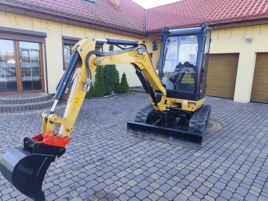 Cat 302.7 2020r  3 łyzki w komplecie Faktura Vat