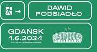 Dawid Podsiadło 01.06.2024 Gdańsk 22.06. Chorzów - bilety na płytę