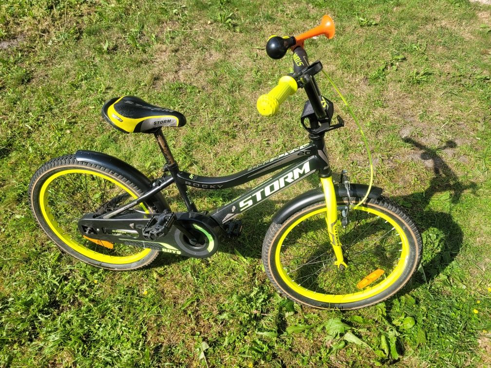 Rower storm czarno seledynowy 20 jak bmx