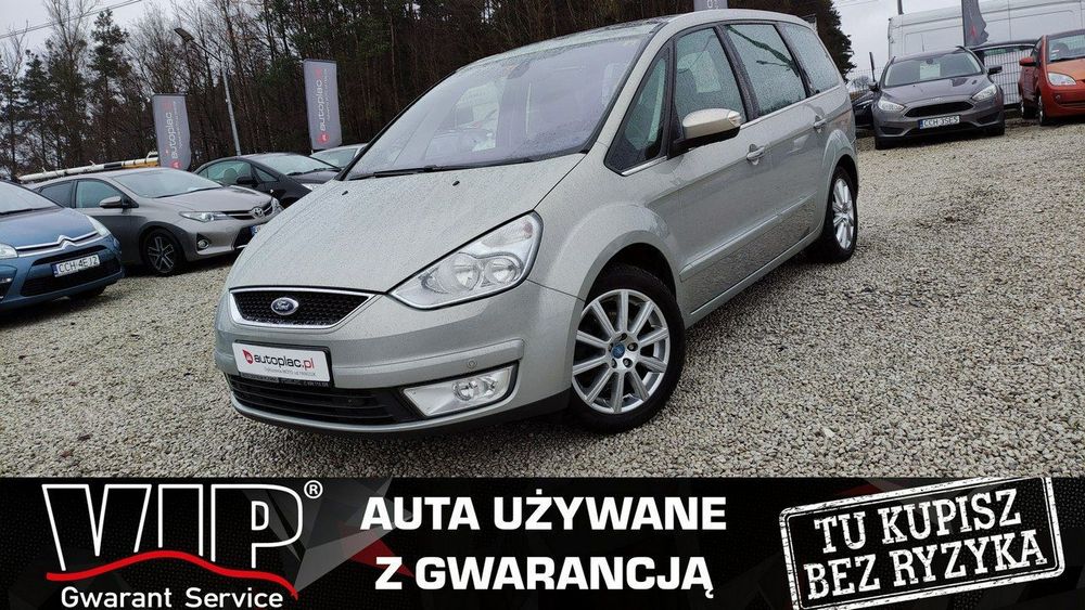 Ford Galaxy 2.0i 145km Ghia Navi Panorama Tempomat Grzana Szyba Serwis Gwarancja