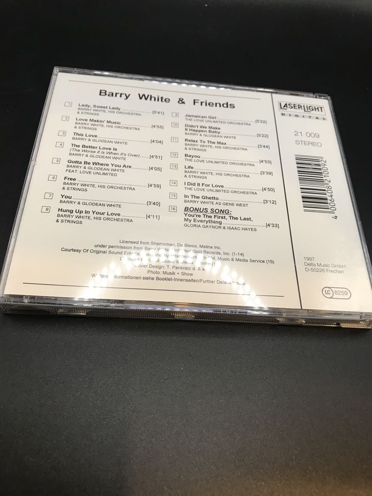 Barry White & Friends płyty cd