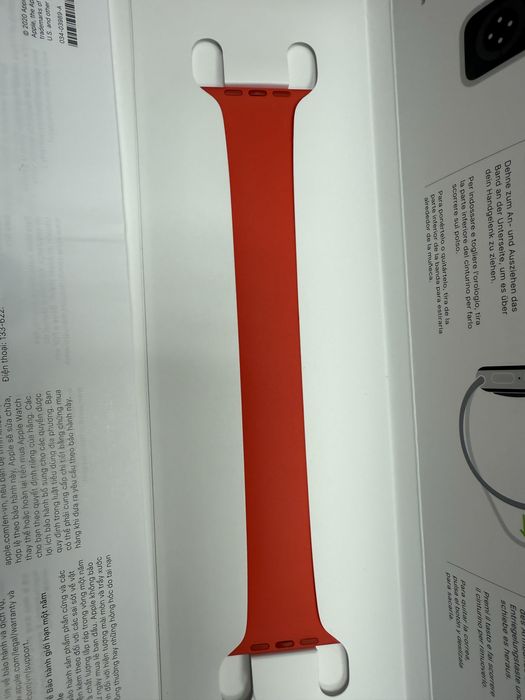 Oryginalna apple Opaska silikonowa apple watch 10, 44mm