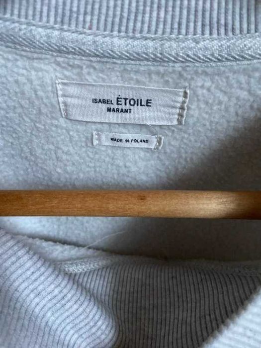 ISABEL MArant Biała bawełniana bluzka z długim rękawem Nowość L