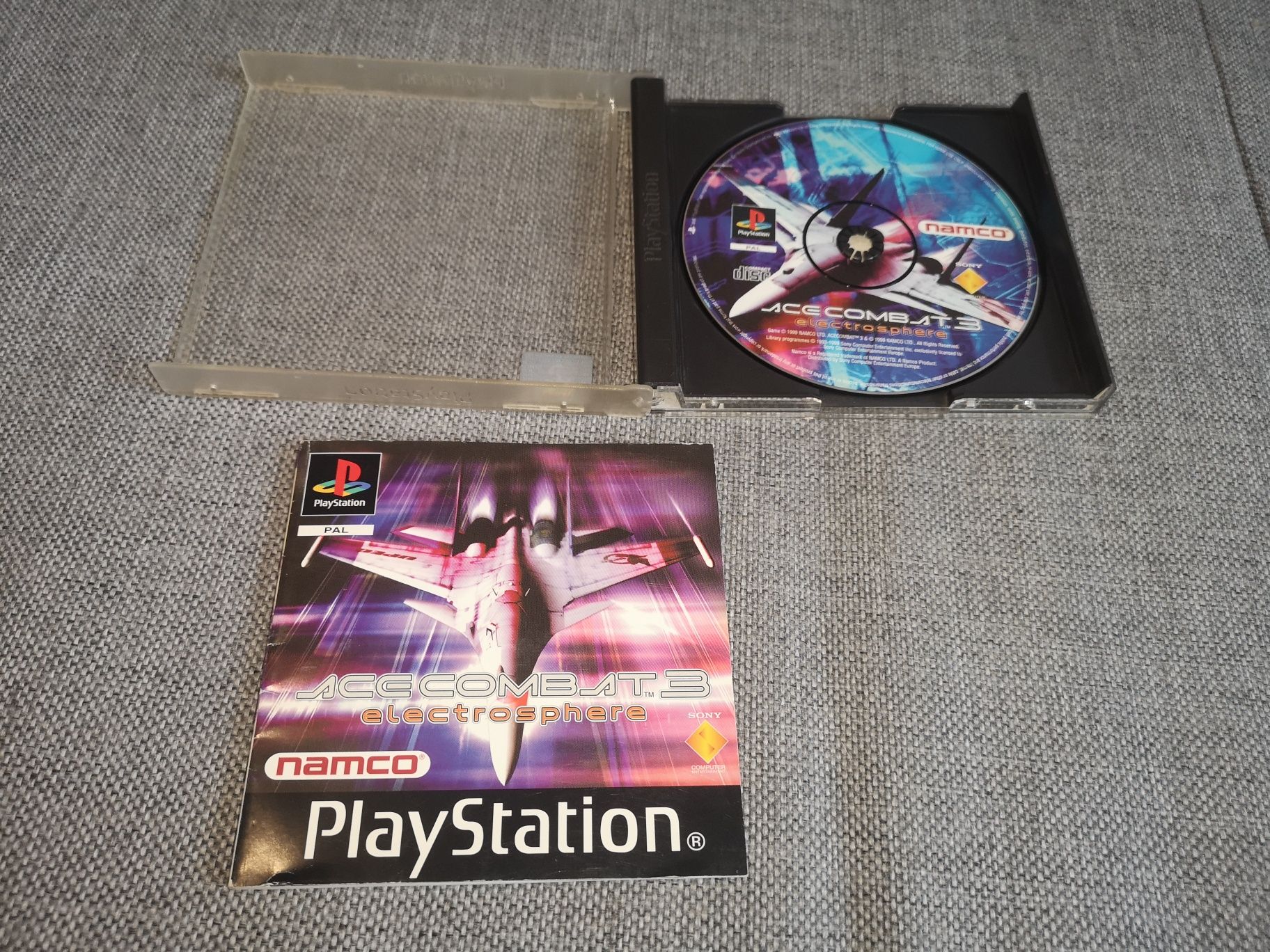 AceCombat 3 Ace Combat 3 PSX PS1 gra ANG (stan bdb+) kioskzgrami