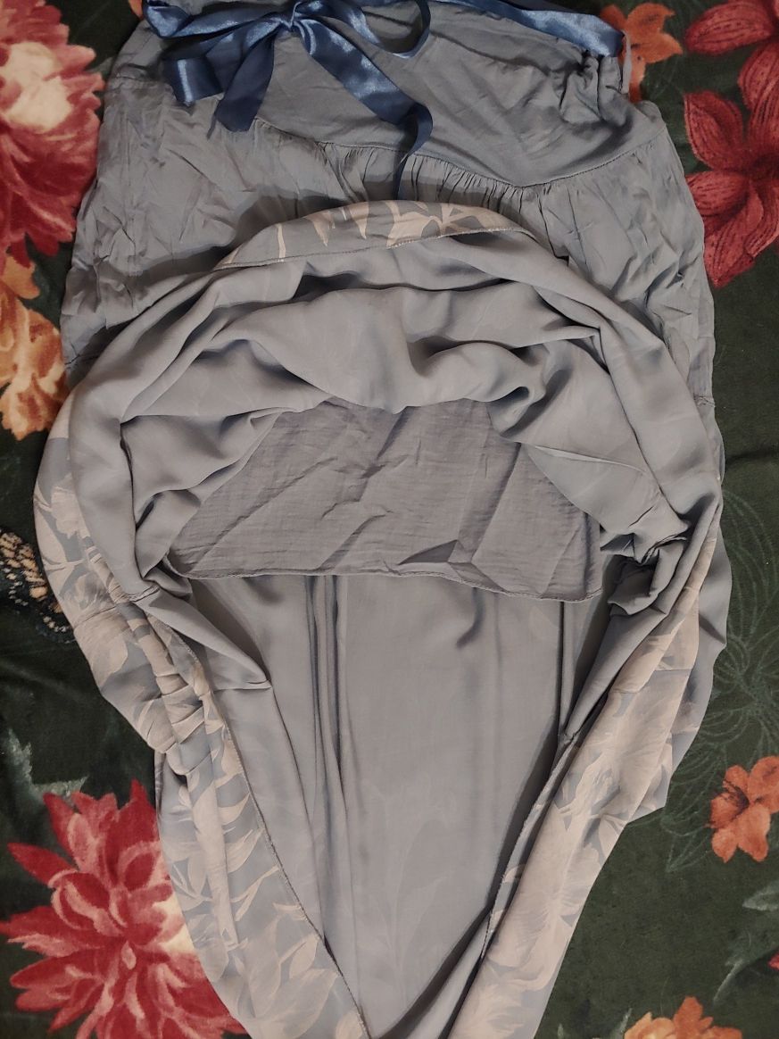 Spódnica maxi w kwiaty