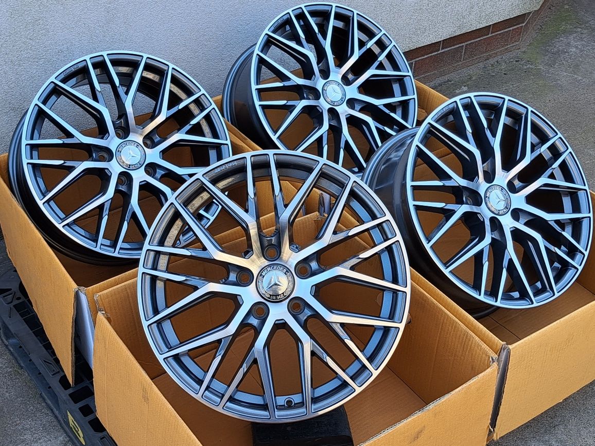 Alufelgi 5x112 MERCEDES 17 E-KLASA W213 W214 GLC C-KLASA W204 W205 RS4
