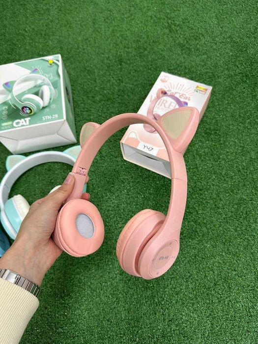 Бездротові НАВУШНИКИ з мікрофоном! Навушники з підсвіткою! Блютуз.