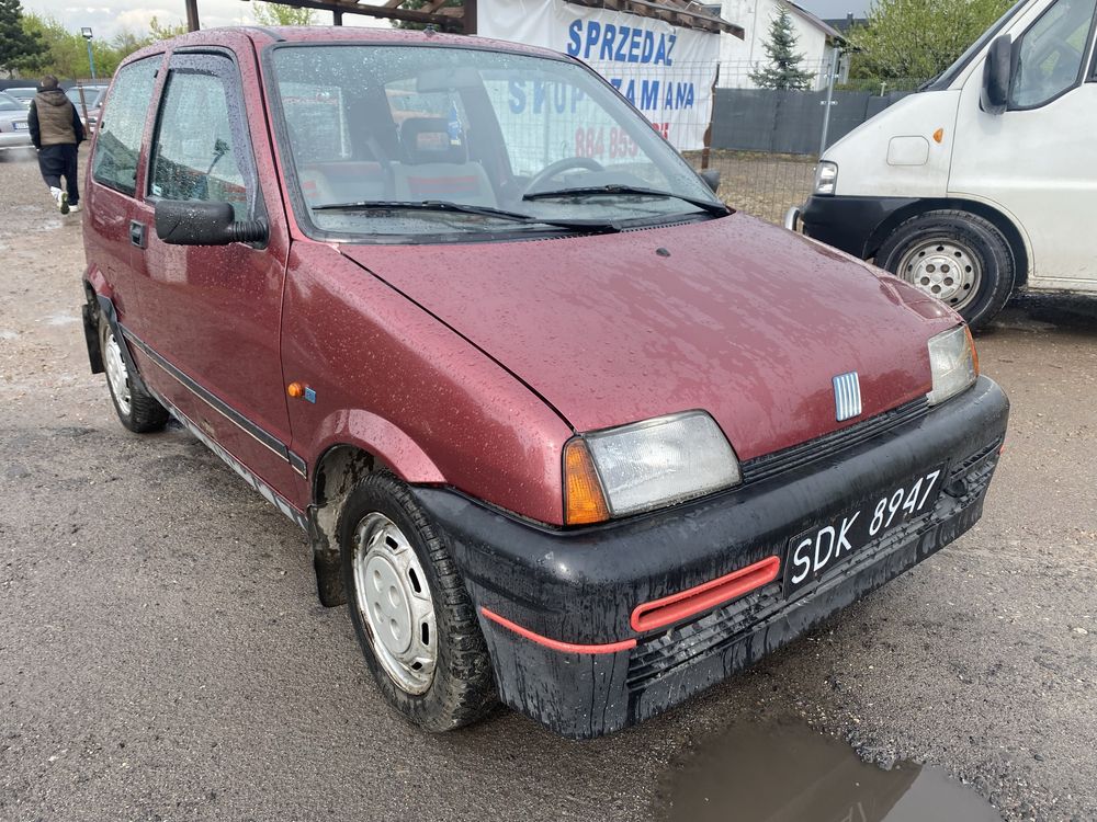 Fiat Cinquecento LPG gaz sprawny zamiana HIT