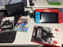 Nintendo switch z dodatkami