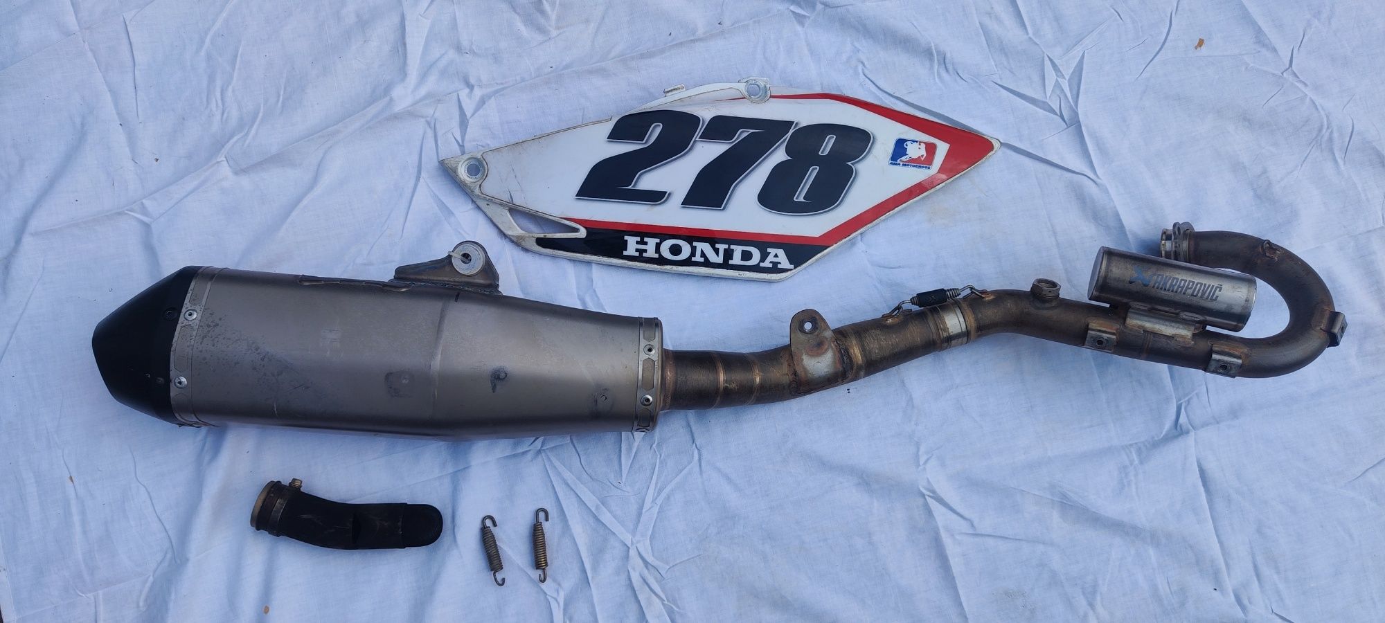 Wydech Akrapovic Honda CRF 250 tłumik