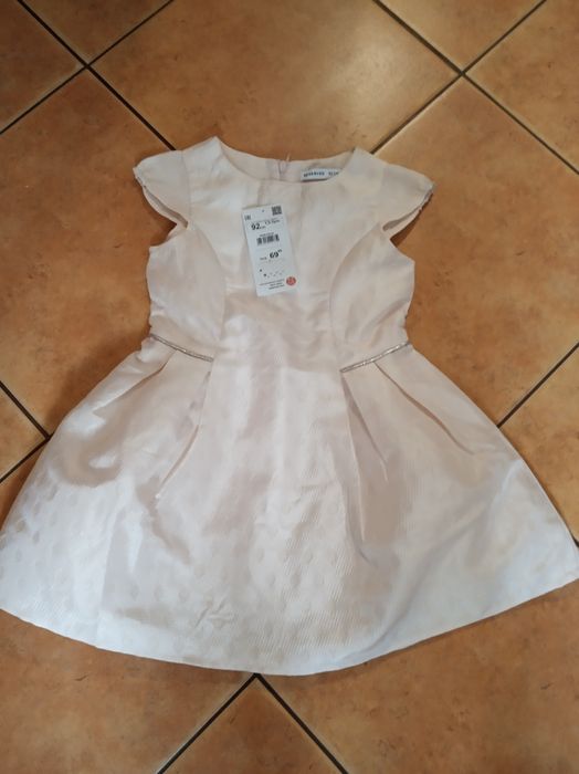 Sukienka wizytowa elegancka Reserved 92 cm komunia chrzciny wesele