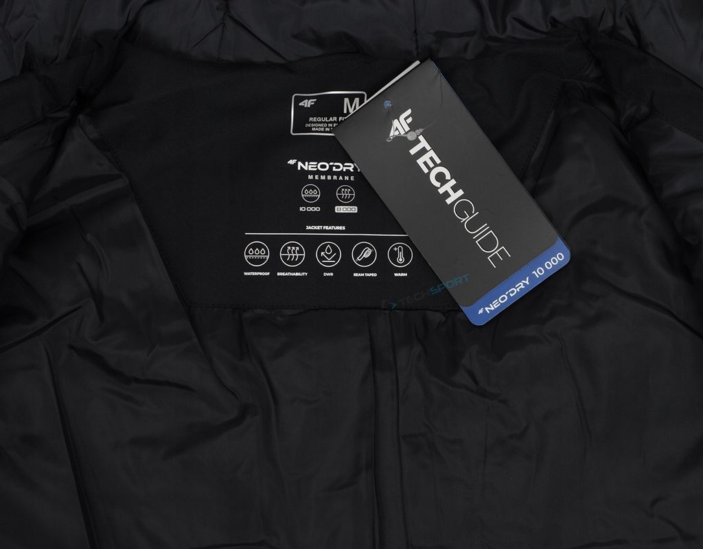 4f M75 Winter Kurtka Zimowa Ocieplana Membrana Neo'dry 10'000 Xxl