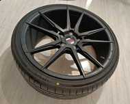 Felgi 5x120 bmw lato r20 black czarne jr21 japan