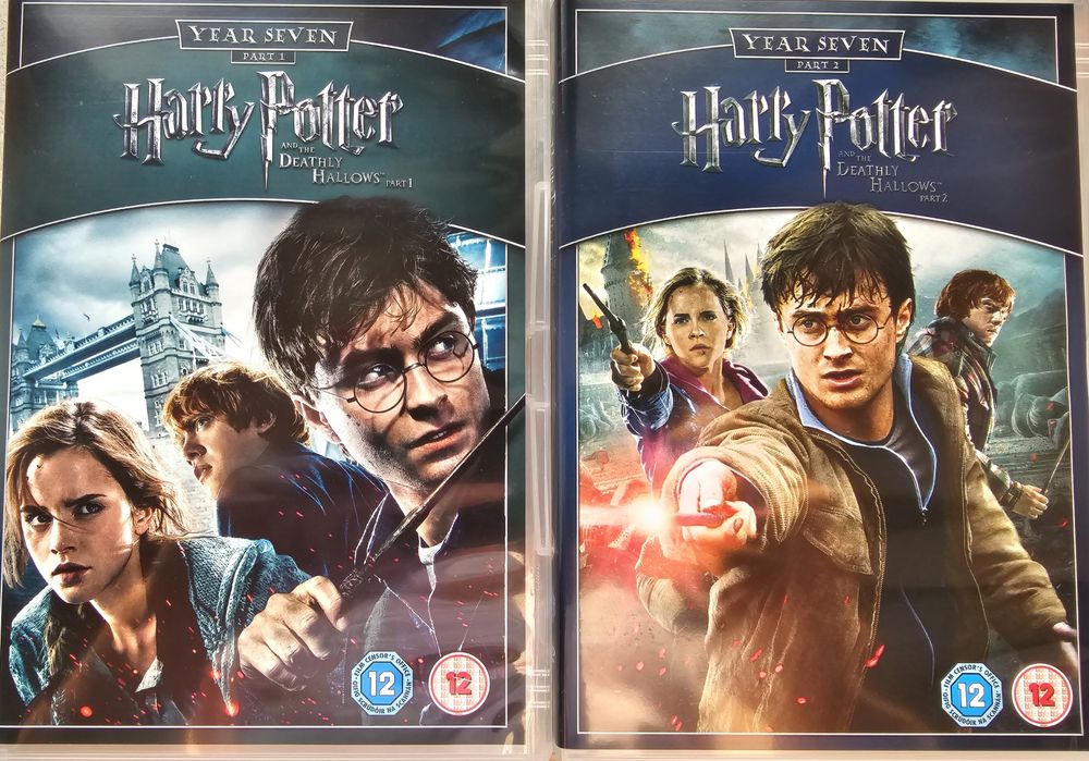 Harry Potter i insygnia śmierci cz.1 i 2 Dvd
