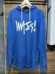 Koszulka z długim rękawem / Bluza z kapturem / Longsleeve (niebieska)