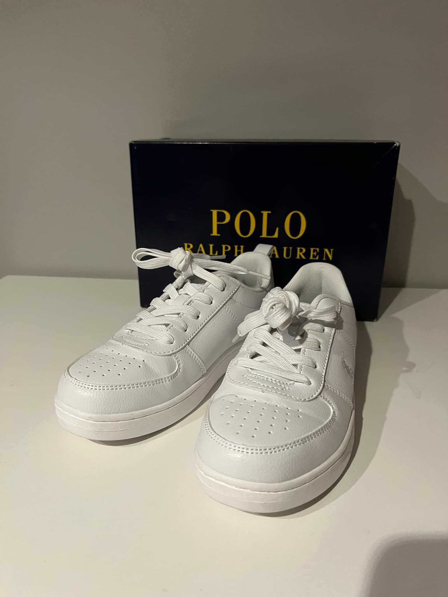 Buty Sportowe - Polo Ralph Lauren - White - Size 33 - Nowe