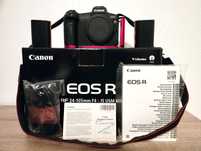 Canon R (mirrorless) + 2 baterias + l-bracket - como nova