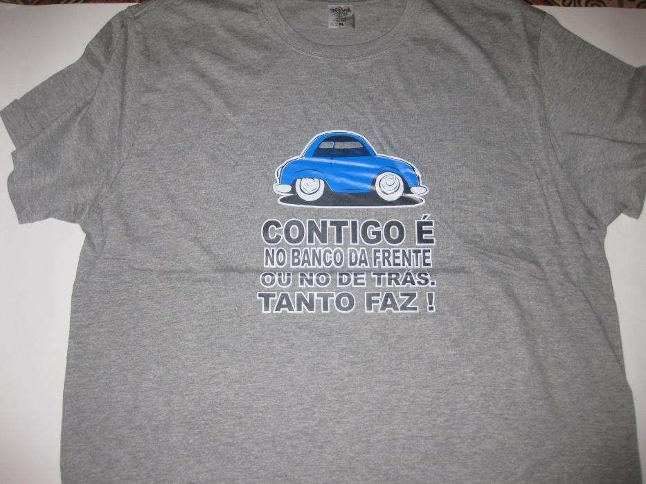 T-shirts com piadas! Novo e embalado!