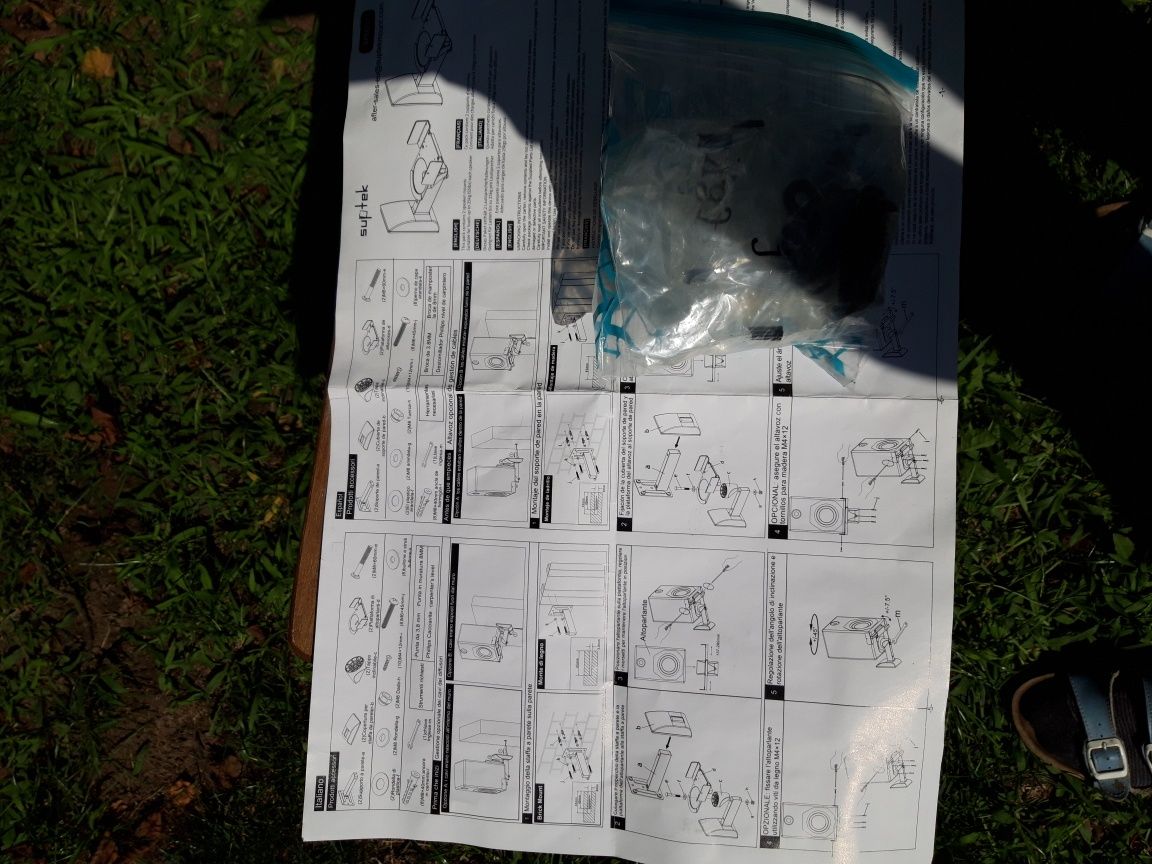 Uchwyty ścienne do głośników Suptek Spiker Model SPM201