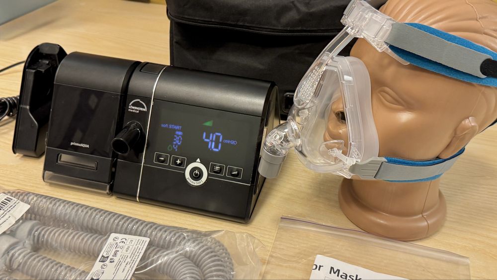 Сіпап апарат Lowenstein Prisma SOFT, 2037 годин роботи, cpap, біпап