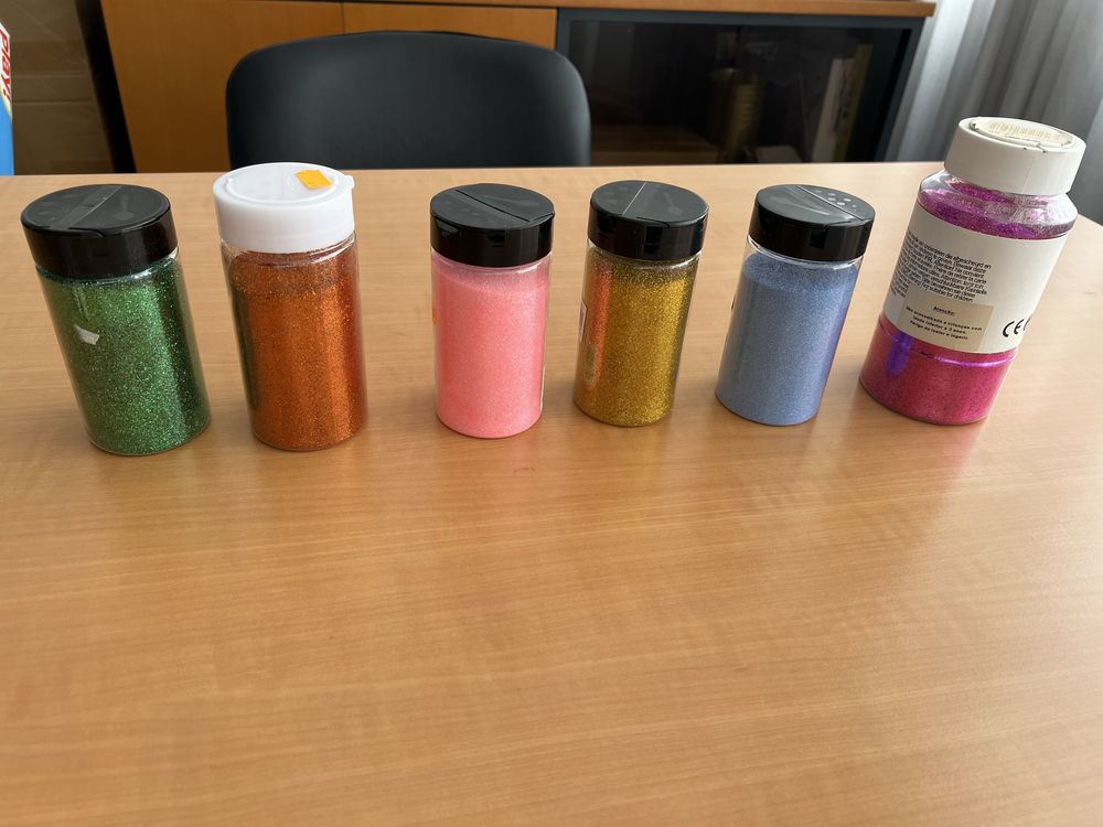 Glitter colorido