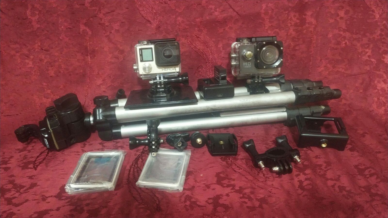 Відеокамери GoPro та HD 1800