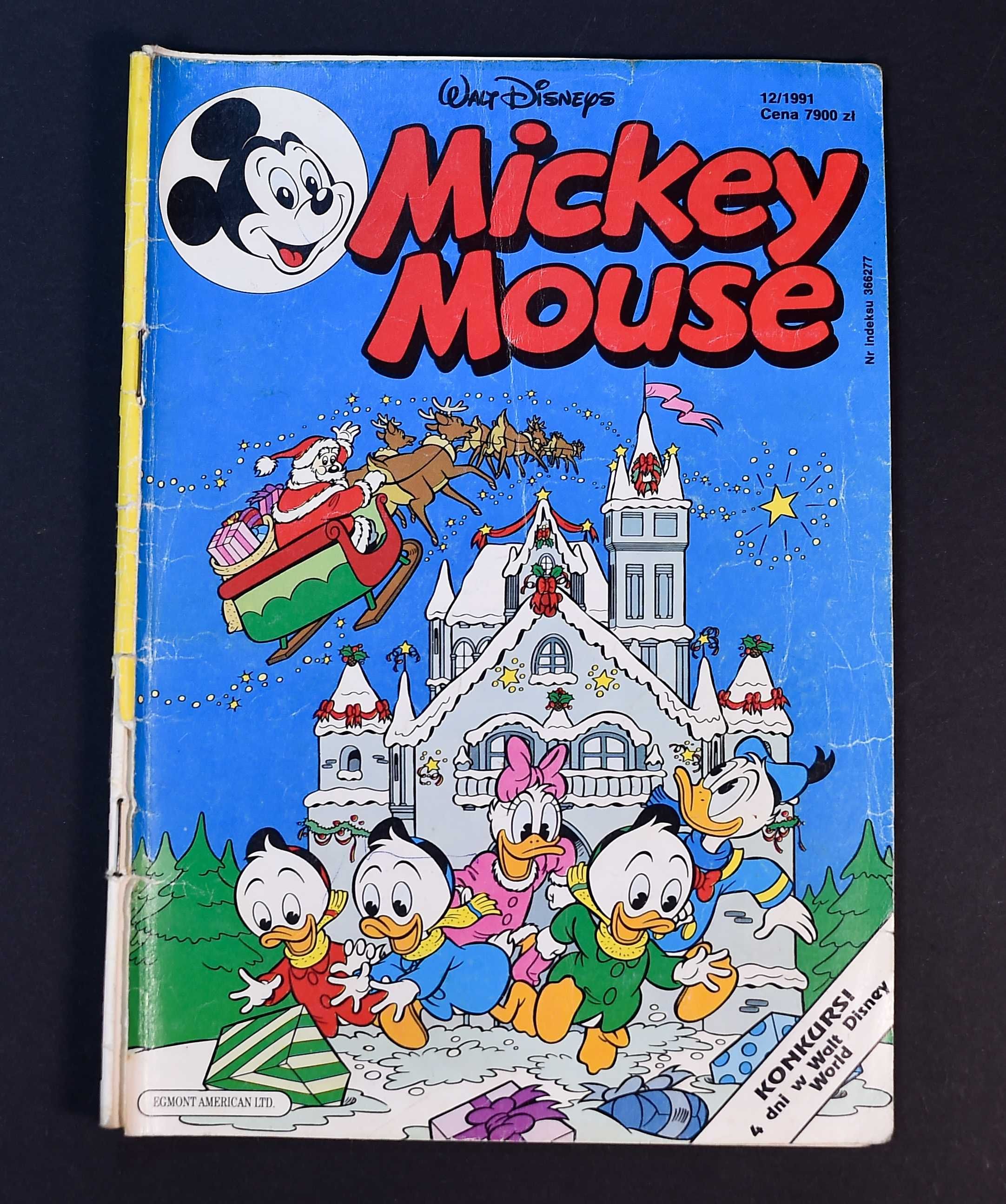 Komiks Disney Mickey Mouse 12/1991